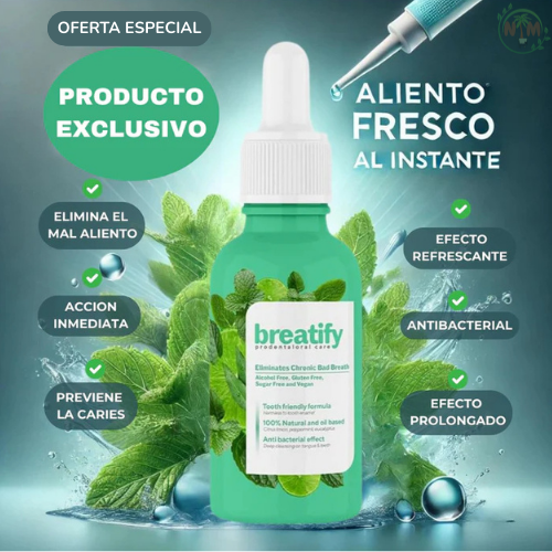 😮‍💨Breatify™ -¿Problemas con tu aliento?