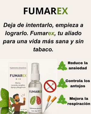 🌿 Fumarex – Menos humo, más vida🚭❤️