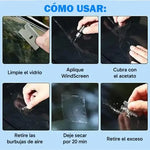 REPARADOR DE VIDRIO: Repara grietas y rayones en minutos